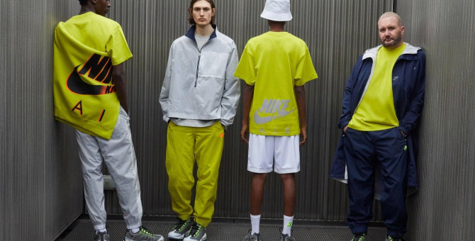 Nike показал вещи из коллаборации с Кимом Джонсом