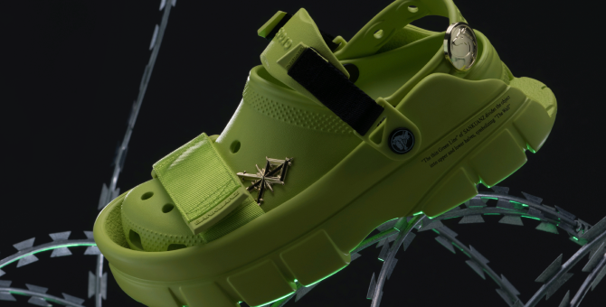 Лимитированная коллекция Crocs x Sankuanz будет продаваться в КМ20