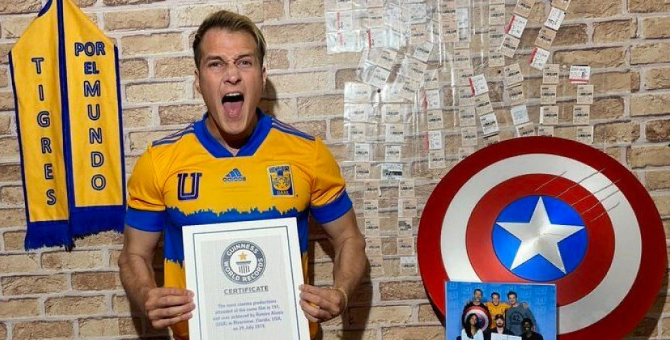 Фанат «Мстителей» попал в Книгу рекордов Гиннесса