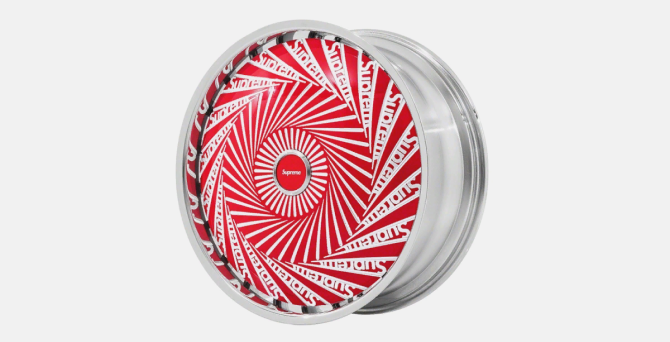 Supreme выпустил колеса для автомобилей