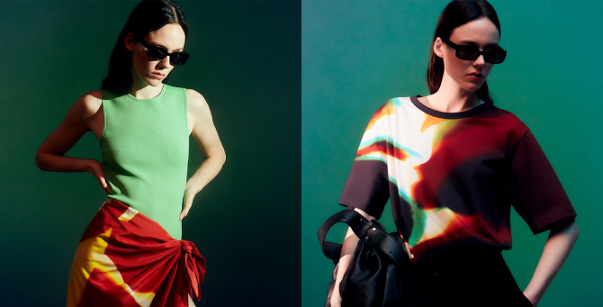 COS выпустил коллаборацию с художницей и фотографом Леа Коломбо