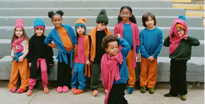 The Row выпустил линейку для детей с кардиганами за 650 долларов