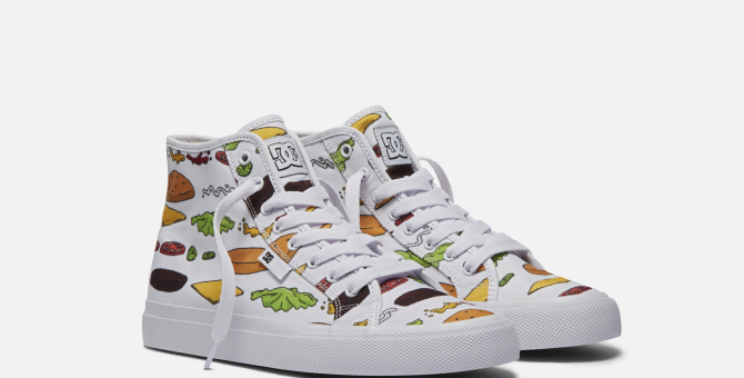 Бренд DC Shoes и мультфильм «Bob’s Burgers: The Movie» представили коллаборацию