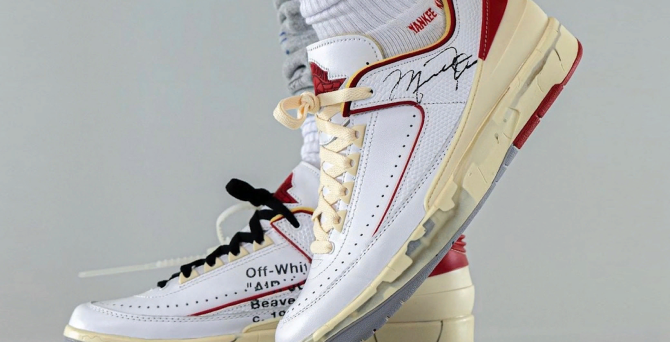 Off-White выпустил кроссовки в коллаборации с Air Jordan