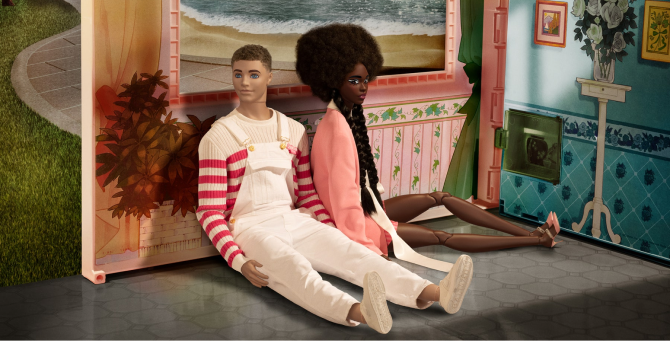 Оливье Рустен создал коллекцию одежды для кукол Barbie