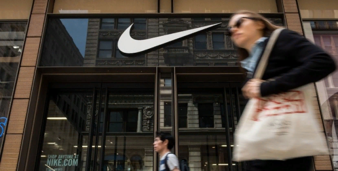 Nike не платил подоходный налог в течение трех лет