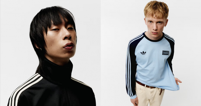 Oasis и adidas выпустили совместную коллекцию Oasis Live '25