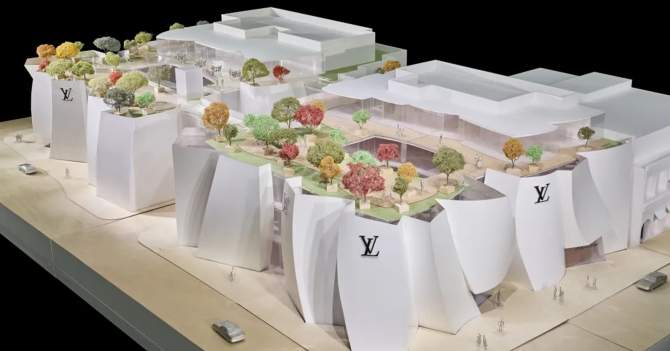 Louis Vuitton планирует открыть мегафлагман в Лос-Анджелесе