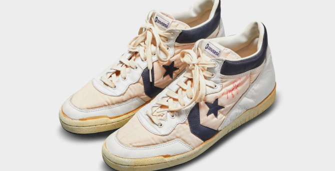 Кроссовки Майкла Джордана с Олимпийских игр 1984 года будут проданы на аукционе