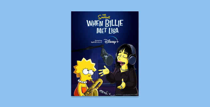 Билли Айлиш появится в короткометражке по «Симпсонам» от Disney+