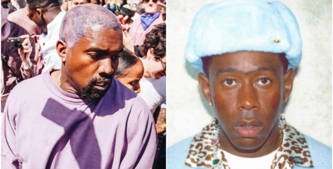 Канье Уэст был замечен на студии с Tyler, the Creator