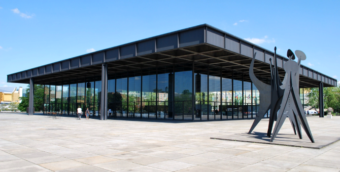 Берлинская Новая национальная галерея откроется в августе после шестилетней реконструкции