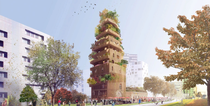 Подорожание древесины во Франции помешало архитекторам закончить проекты