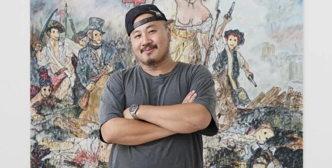 Японский художник Madsaki вернулся в Нью-Йорк с персональной выставкой