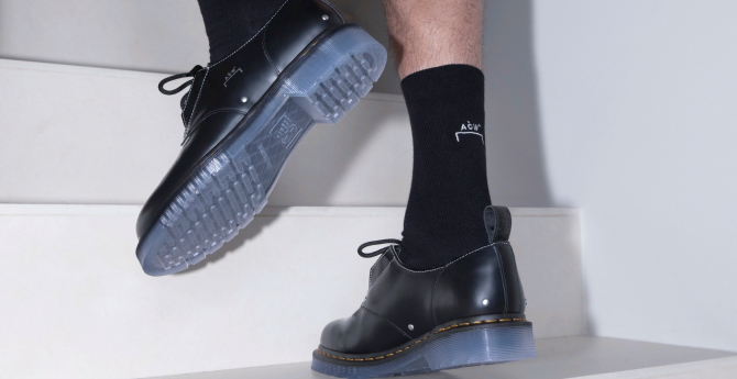 Dr. Martens и A-Cold-Wall* снова объединились для работы над ботинками