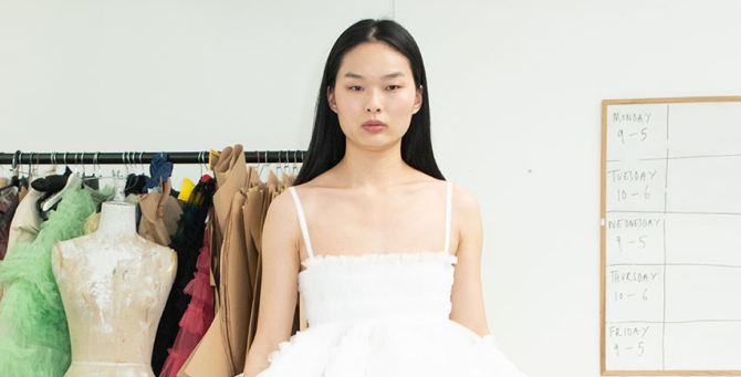 Британский дизайнер Молли Годдард запускает свадебную линию