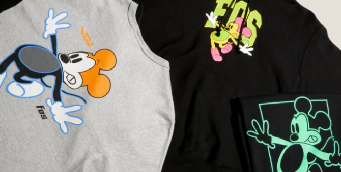 Студия Disney показала коллекцию с принтами авторства Вирджила Абло