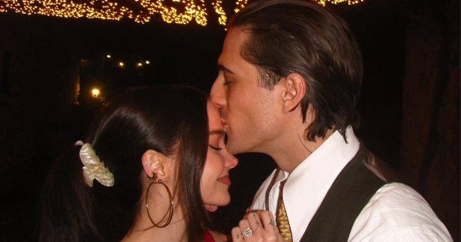 Солист Måneskin Дамиано Давид сделал предложение Дав Камерон