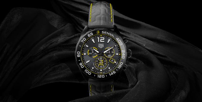 TAG Heuer посвятил новые часы автогонщику Айртону Сенне