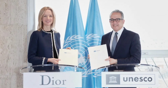 Dior продлил партнерство с ЮНЕСКО в рамках программы Women@Dior