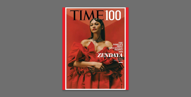 Зендая вошла в рейтинг 100 самых влиятельных людей 2022 года по версии Time