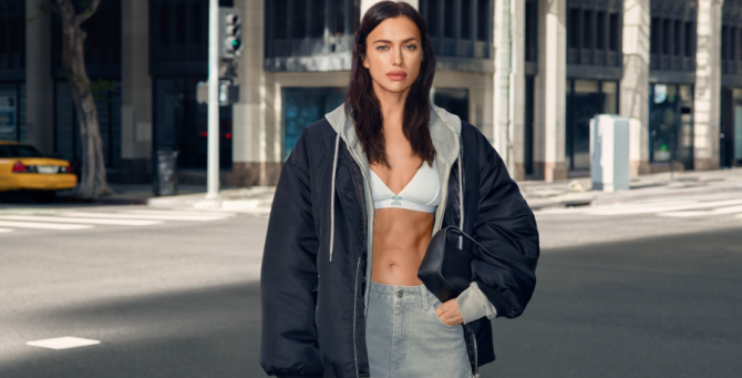 Ирина Шейк снялась в новой рекламной кампании Gloria Jeans