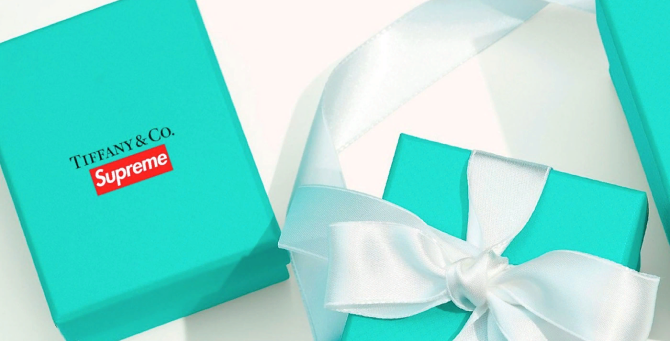 Supreme показал тизер коллаборации с Tiffany & Co.