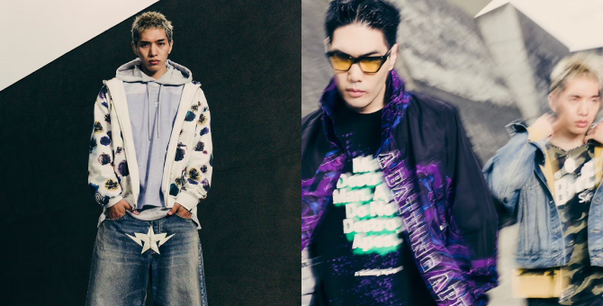 Стритвир-бренд BAPE показал новую осенне-зимнюю коллекцию