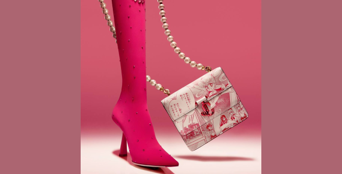 Jimmy Choo показал коллекцию с героинями аниме «Сейлор Мун»