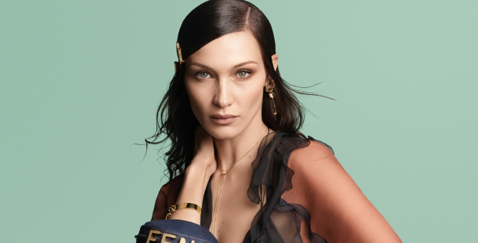 Белла Хадид стала лицом новой кампании Fendi