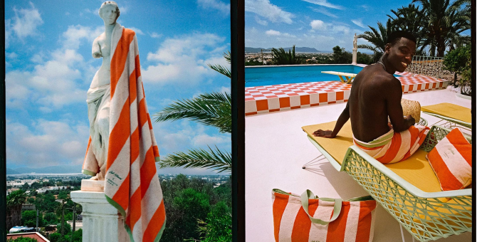 Кафе бренда Maison Kitsuné представило коллекцию для пляжного отдыха