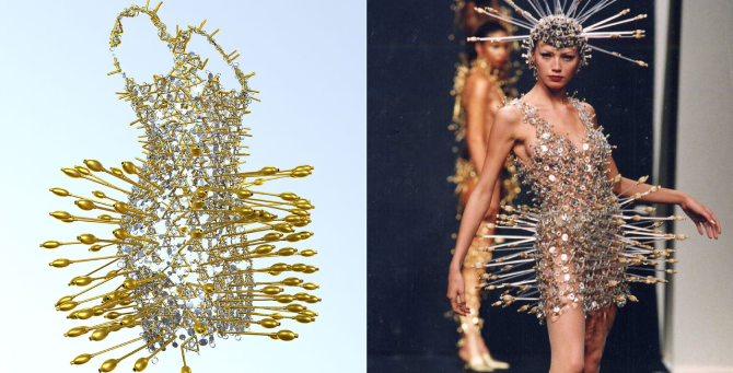 Paco Rabanne выпустит коллекцию архивных платьев в виде NFT