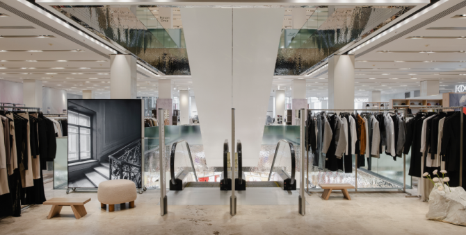 Autentiments открыл поп-ап на втором этаже универмага «Цветной»