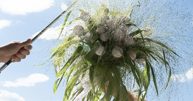 Skolkovo Golf Club и Amnesia выпустили букет, вдохновленный гольфом