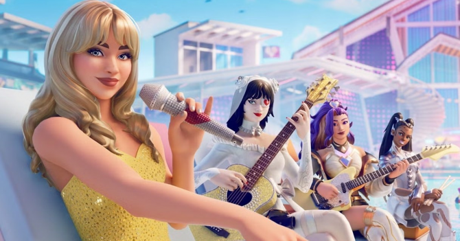 Сабрина Карпентер стала хедлайнером фестиваля в игре Fortnite