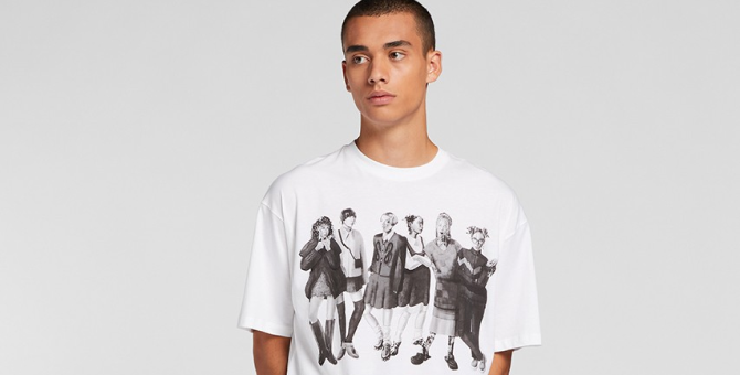 Opening Ceremony выпустил коллекцию с изображениями Хлои Севиньи и Наташи Лионн