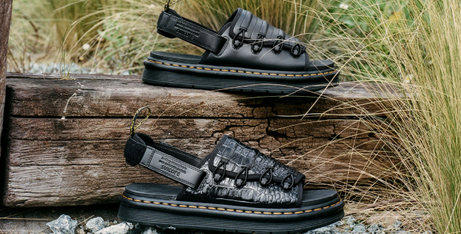 Dr. Martens выпустил сандалии в коллаборации с японским брендом Suicoke