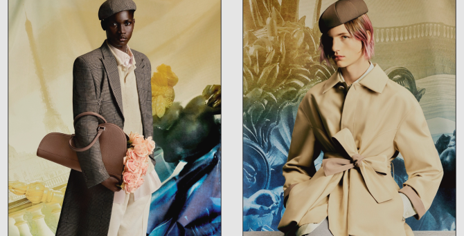 Dior посвятил кампанию новой мужской коллекции Парижу