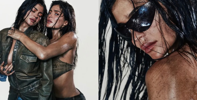 Кайли Дженнер снялась в рекламной кампании Acne Studios