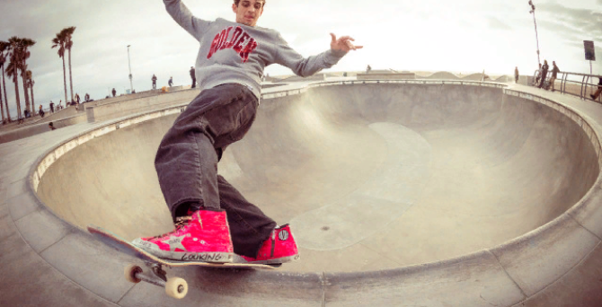 Golden Goose представил кеды в коллаборации со скейтером Кори Джуно