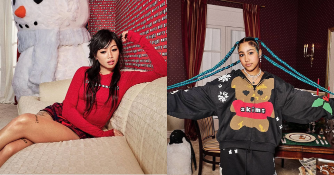 Дочь Ким Кардашьян Норт Уэст снялась в кампании Skims