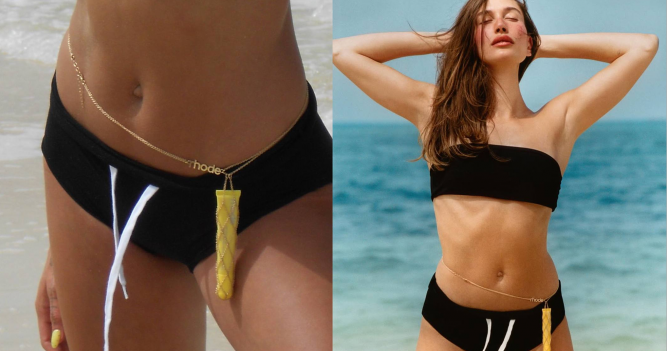 Хейли Бибер снялась в кампании обновленного тинта для губ Rhode