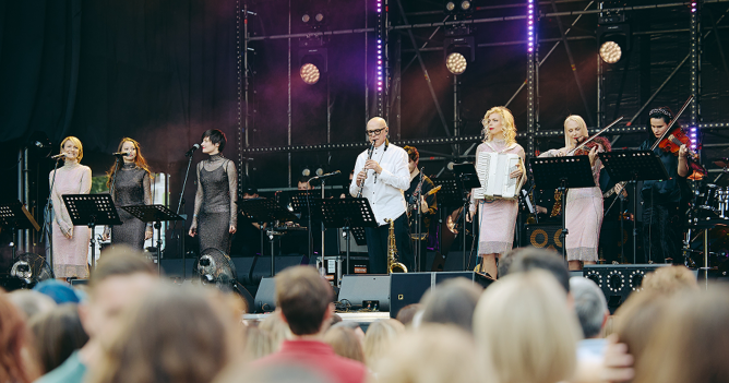 Фестиваль Chess & Jazz прошел шестой раз в саду «Эрмитаж»