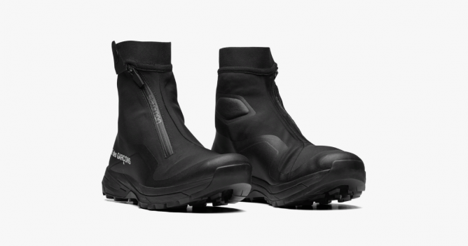 Comme des Garçons представил ботинки в коллаборации с Salomon