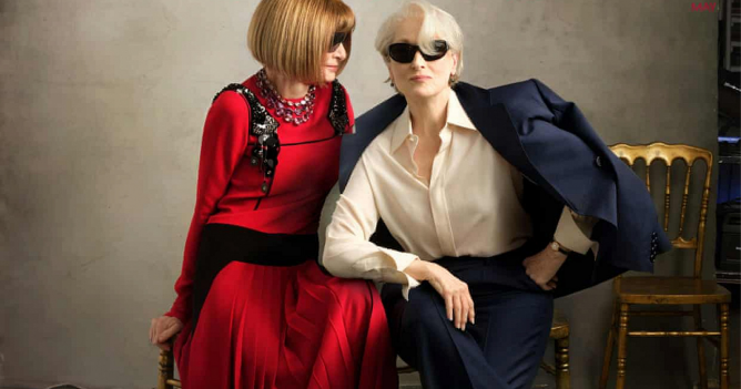 Анна Винтур и Мерил Стрип снялись для обложки Vogue