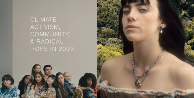 Билли Айлиш снялась для диджитал-обложки американского Vogue