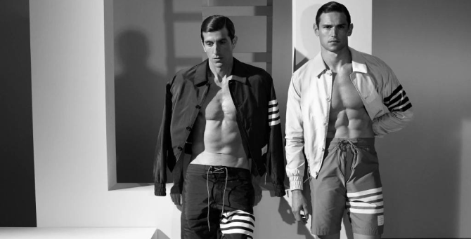 Thom Browne показал кампанию новой пляжной коллекции
