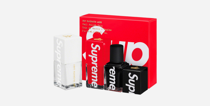 Supreme и Pat McGrath Labs выпустили лак для ногтей