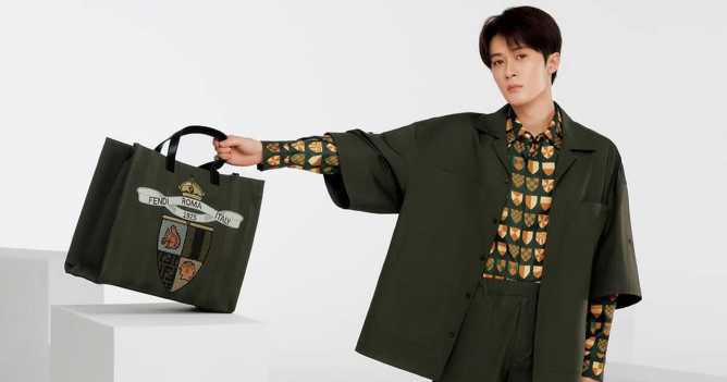 Китайский актер Тань Цзяньцы стал амбассадором Fendi