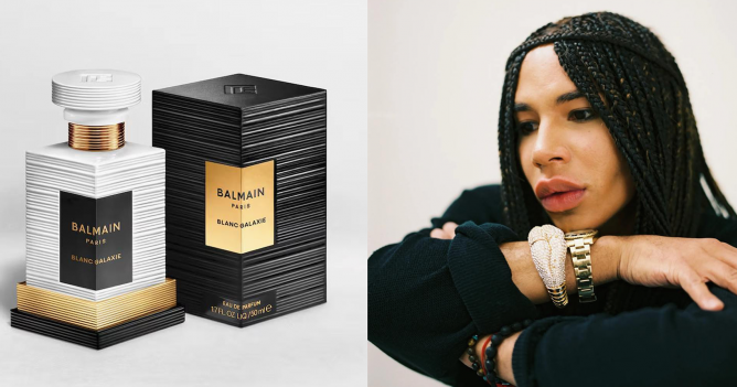 Balmain выпустил новый аромат Blanc Galaxie